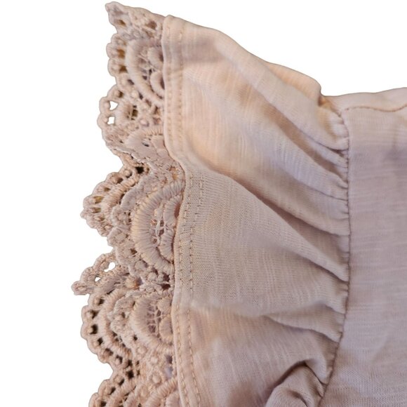 Tommy Bahama Toddler Girls 2T Lace Ruffle Sleeve Dress Pink - Picture 2 of 10